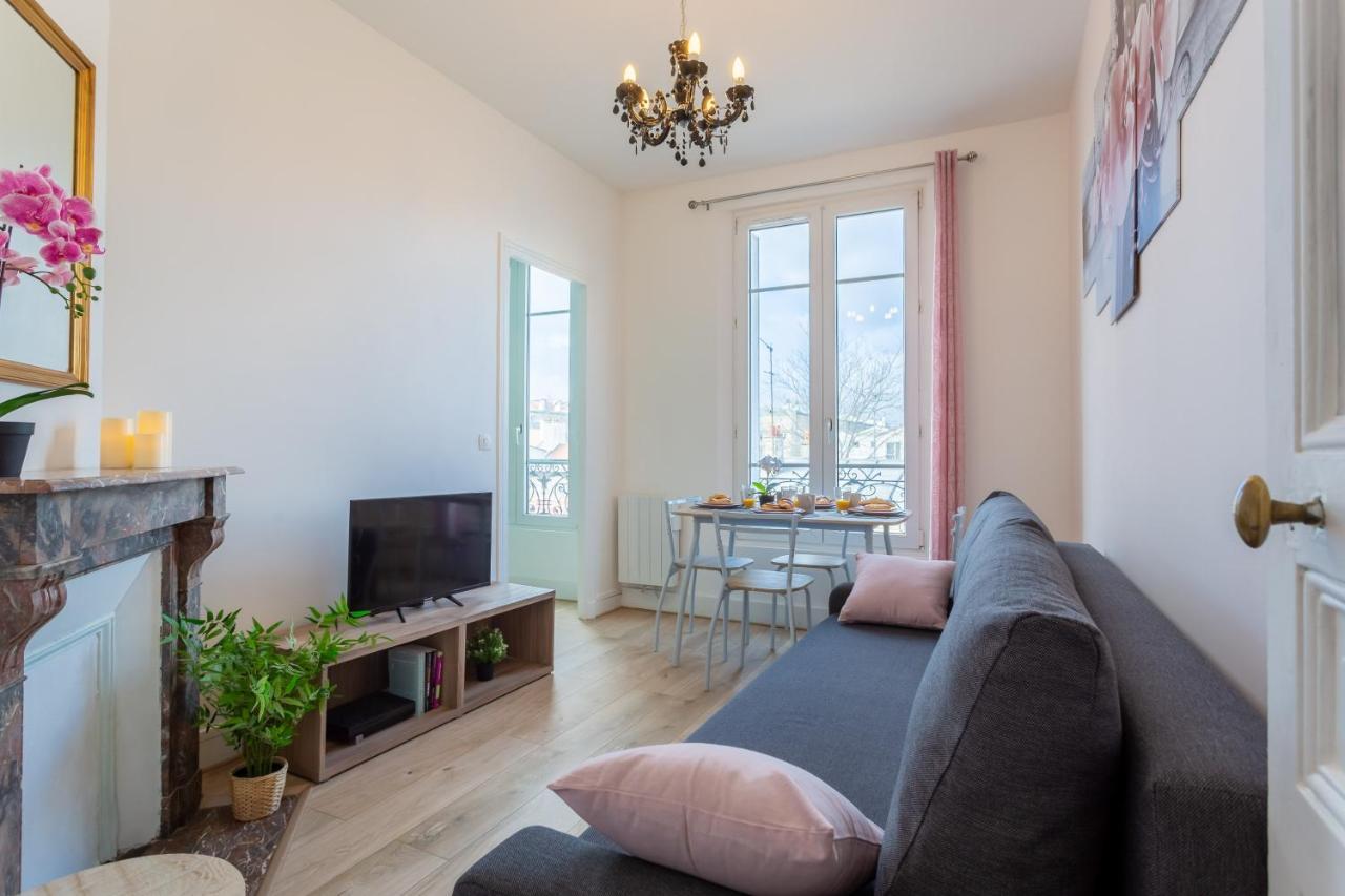 Le Charme Haussmannien-10 Min Paris Lägenhet Argenteuil Exteriör bild
